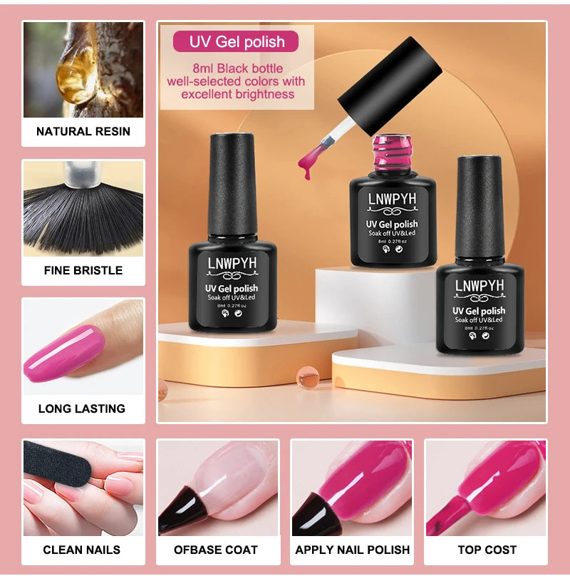 KORRA Gel nail kit old