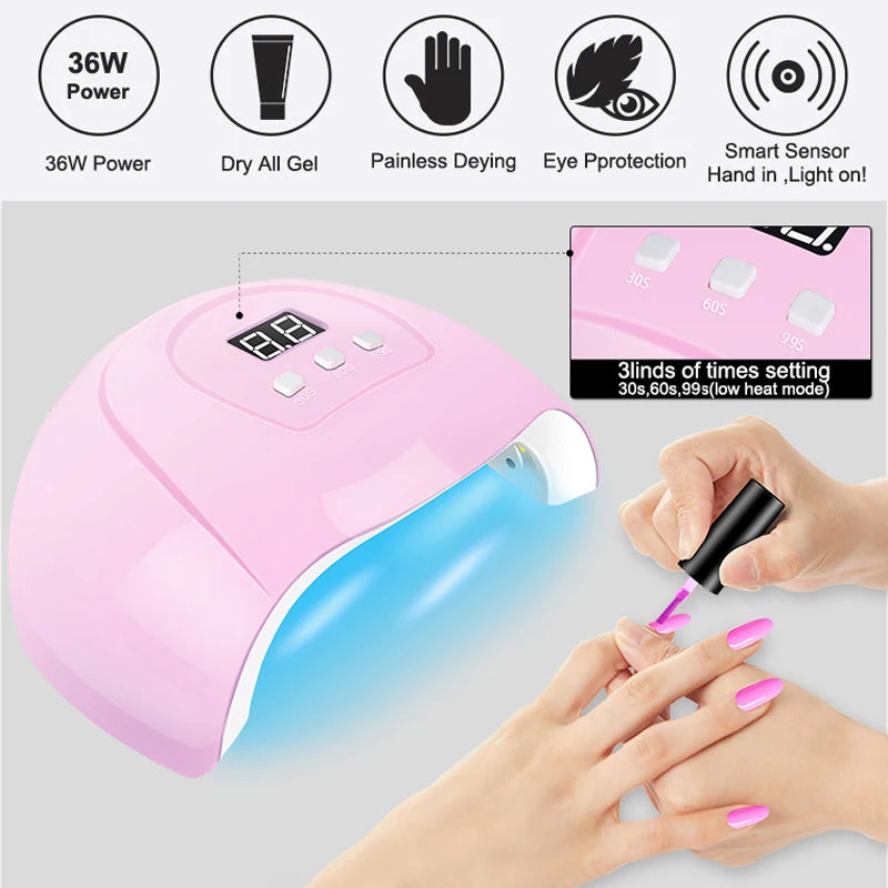 KORRA Gel nail kit old