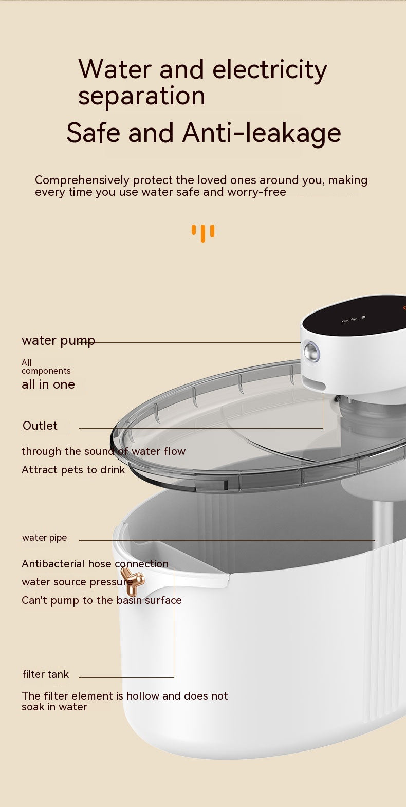 Cat Water Fountain